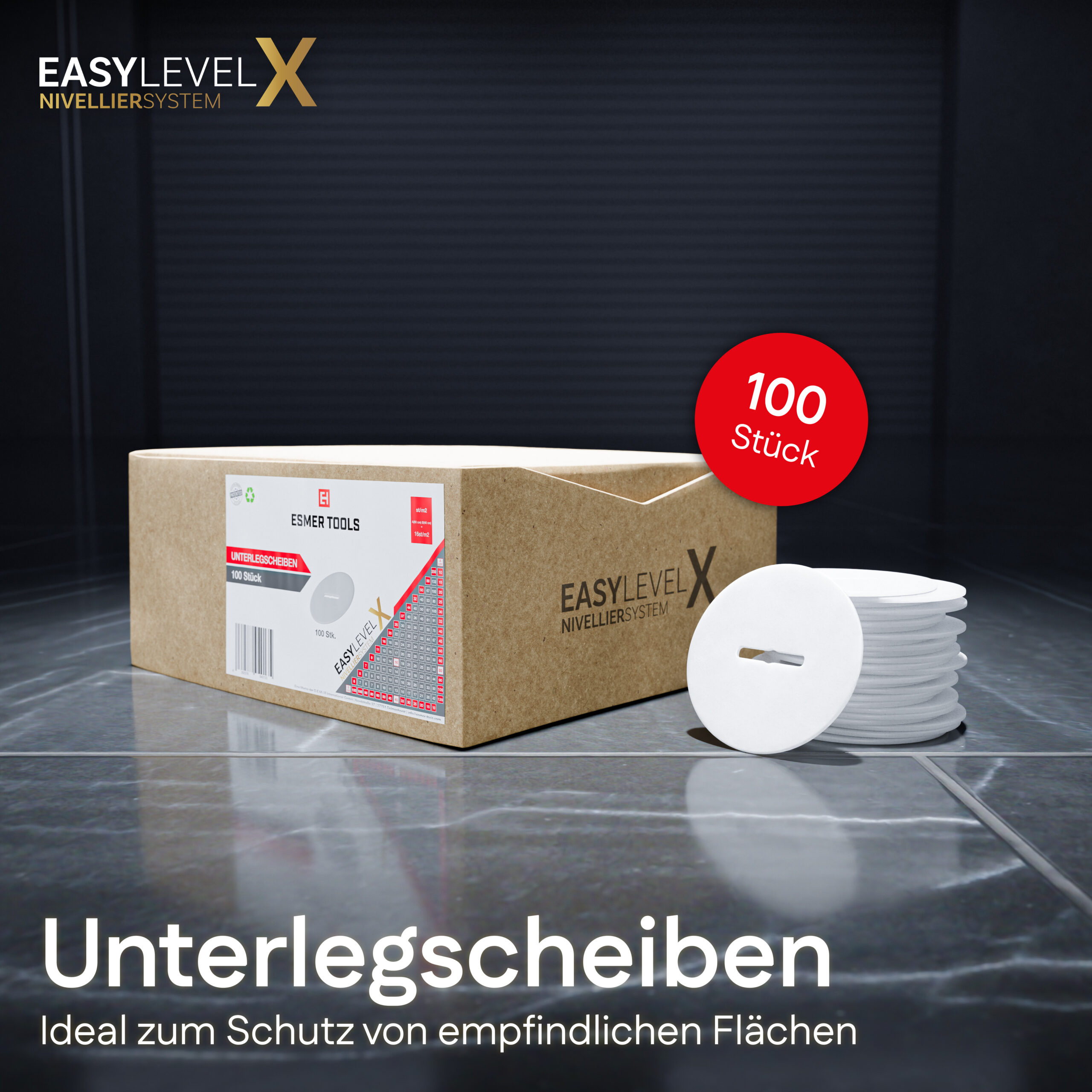 EasyLevelX Unterlegscheiben