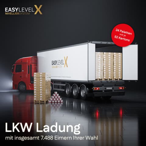 EasyLevelX Großhandel – LKW-weise Lieferung