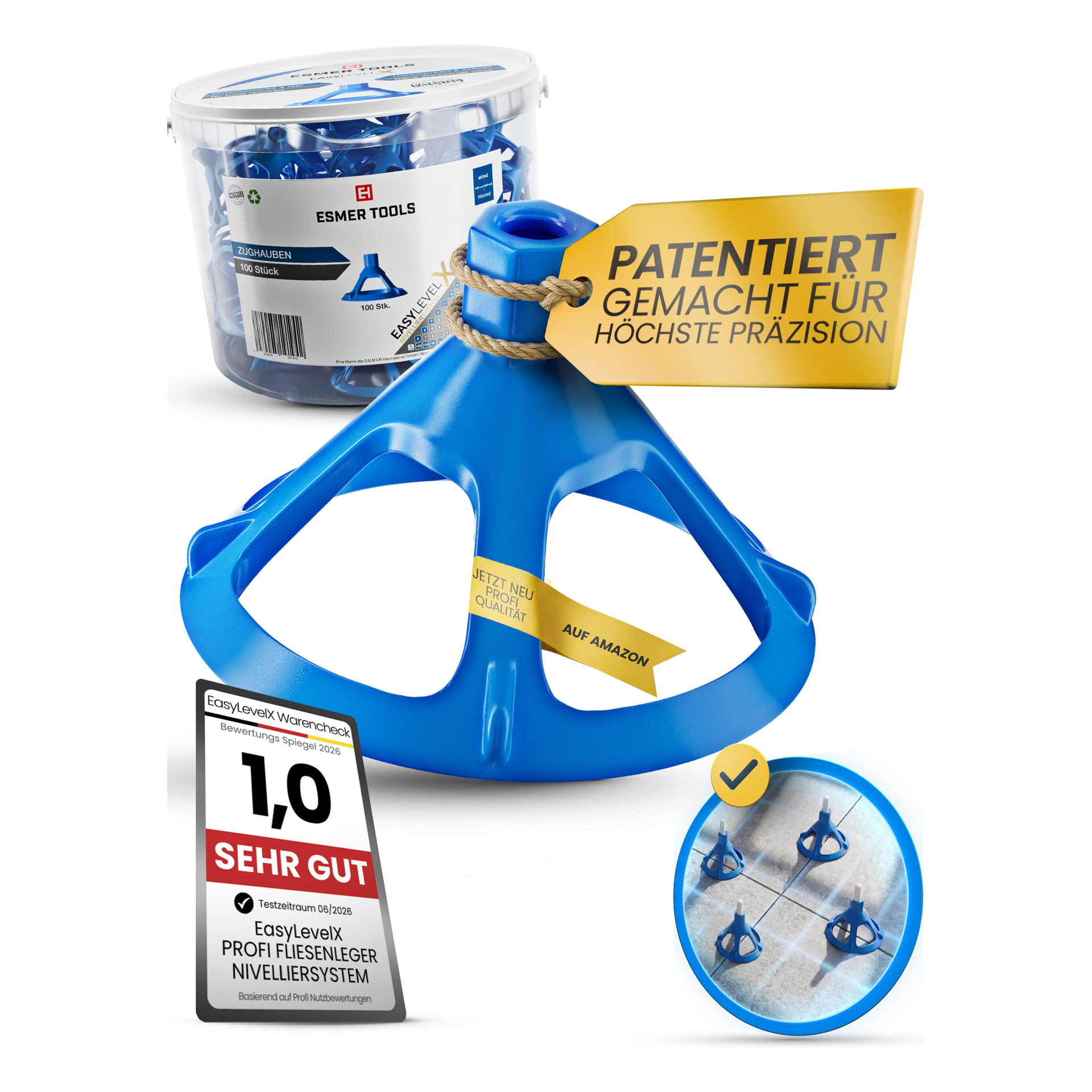 EasyLevelX Zughauben